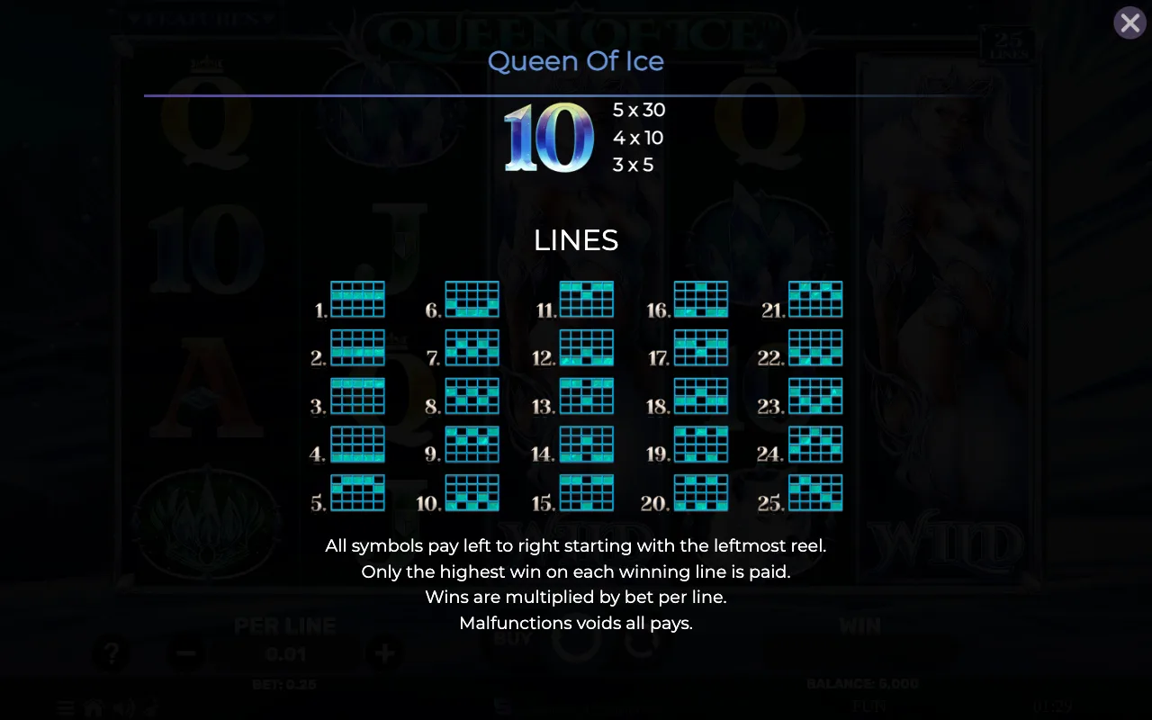 Lines — Queen of Ice