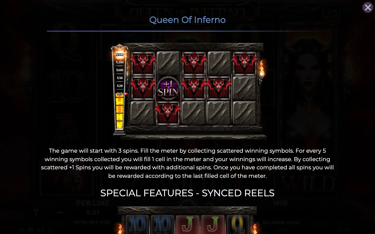 Game rules, page 3 — Queen of Inferno