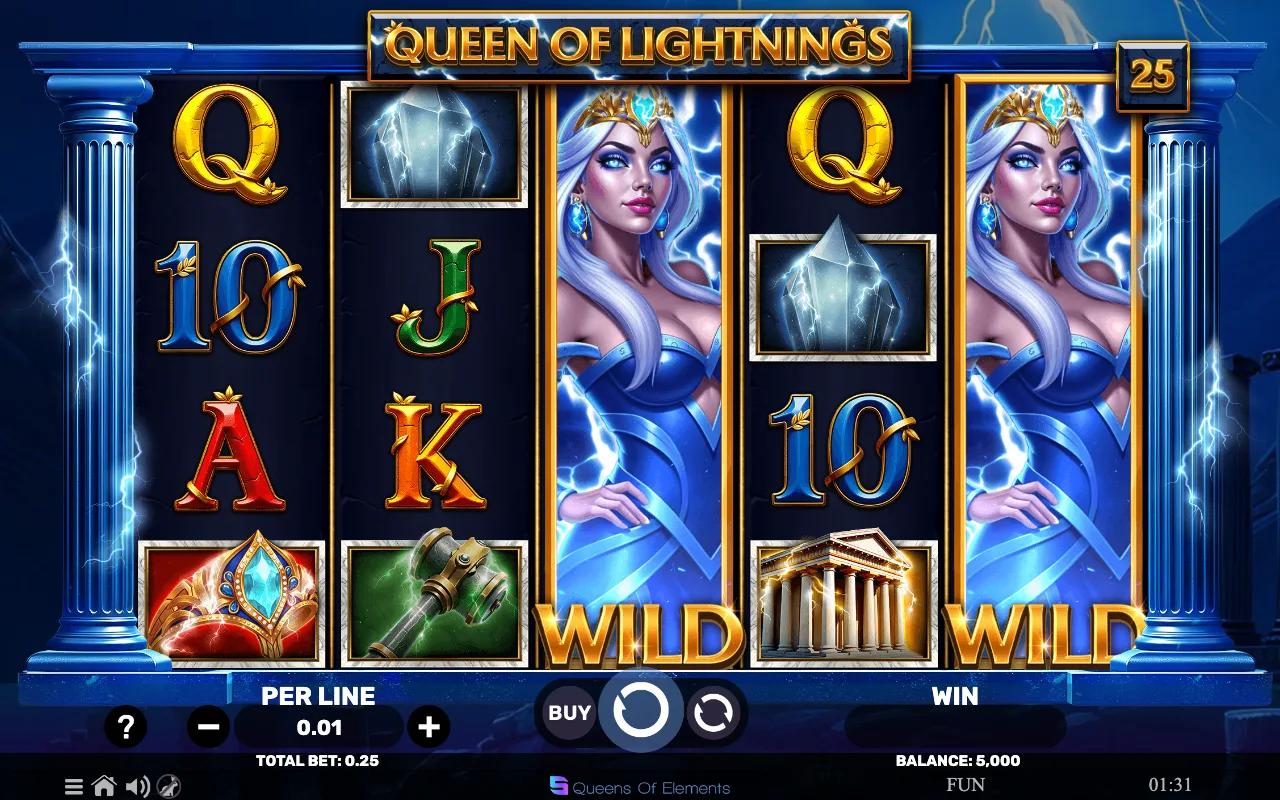 The base game — Queen of Lightnings