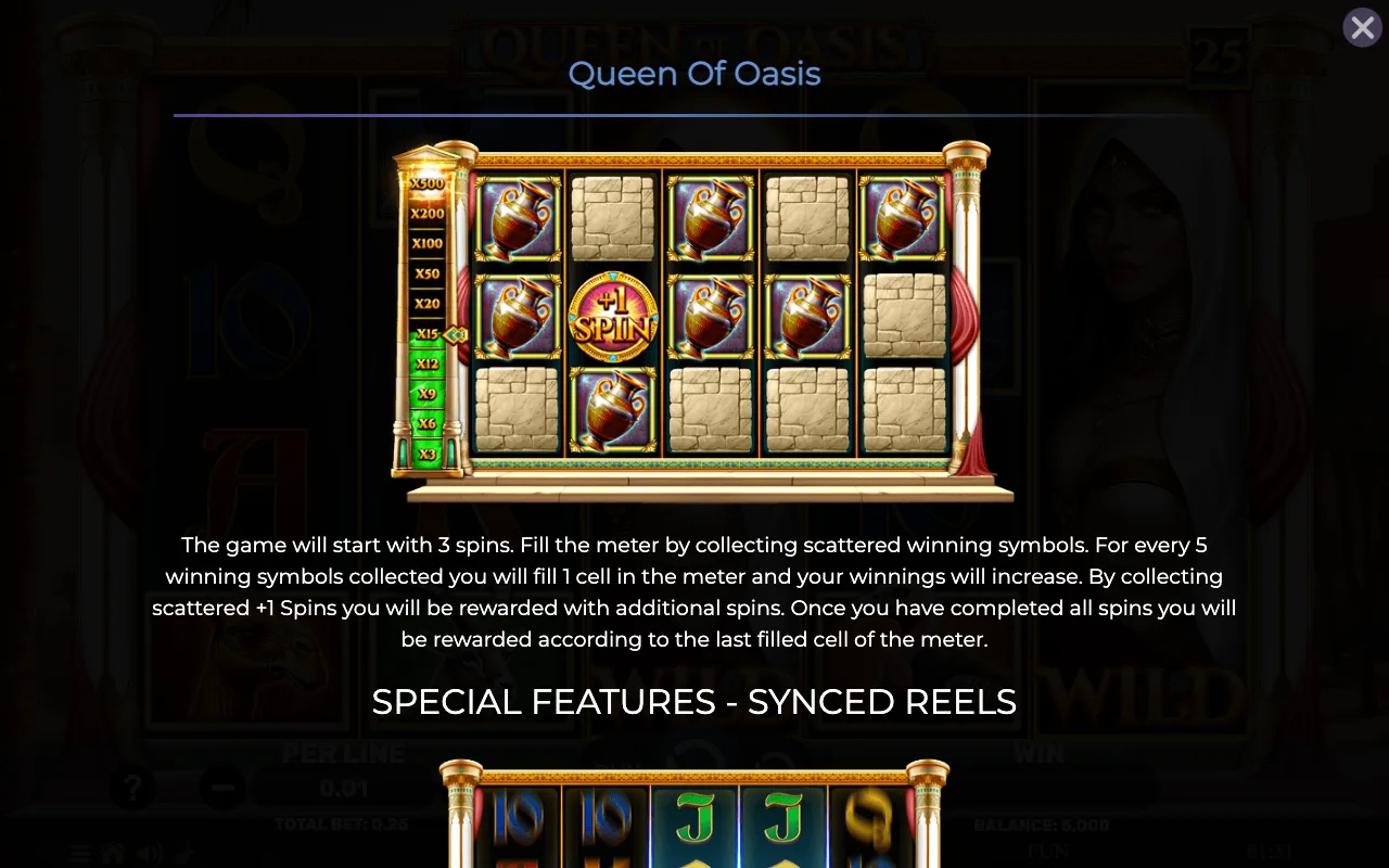 Game rules, page 3 — Queen of Oasis