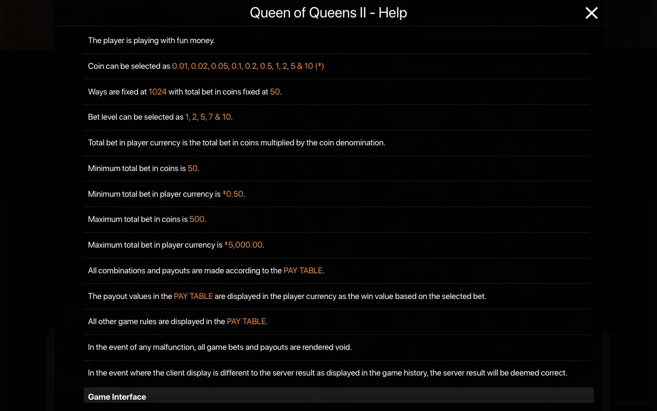 Règles du jeu, page 1 — Queen of Queens II