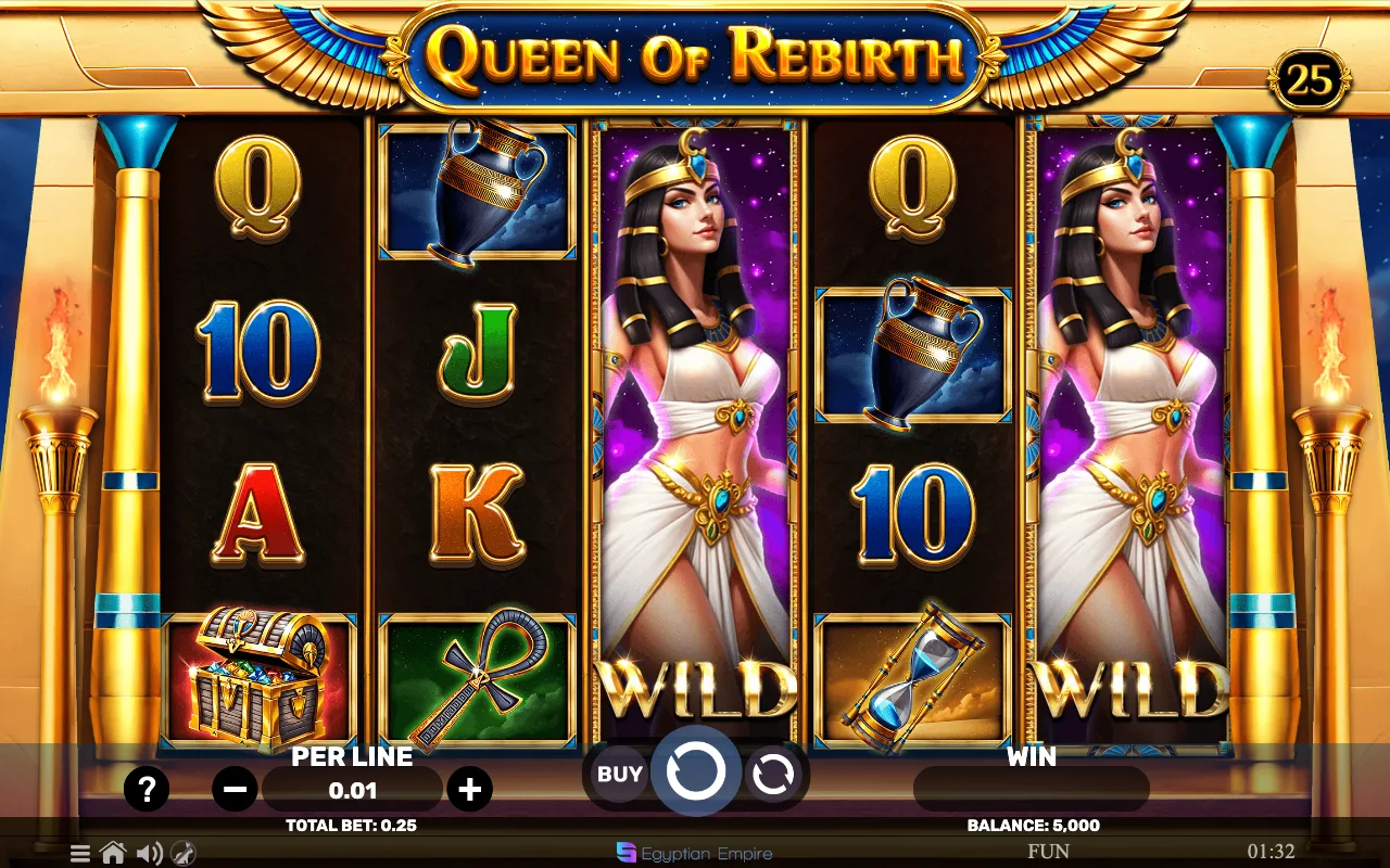 The base game — Queen of Rebirth