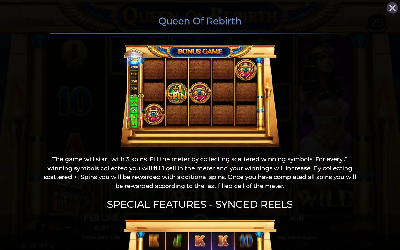 Game rules, page 3 — Queen of Rebirth