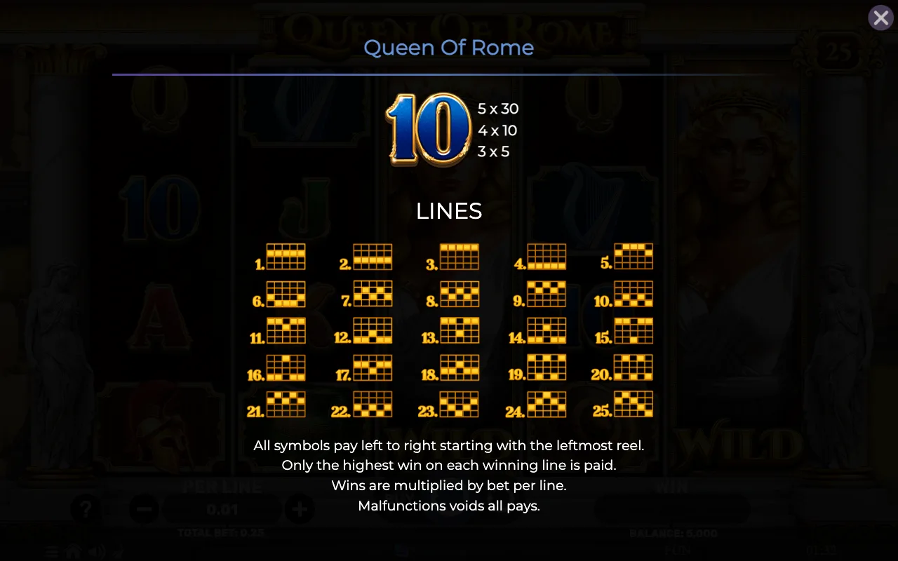Game rules, page 6 — Queen of Rome