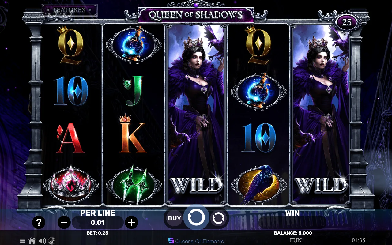 The base game — Queen of Shadows