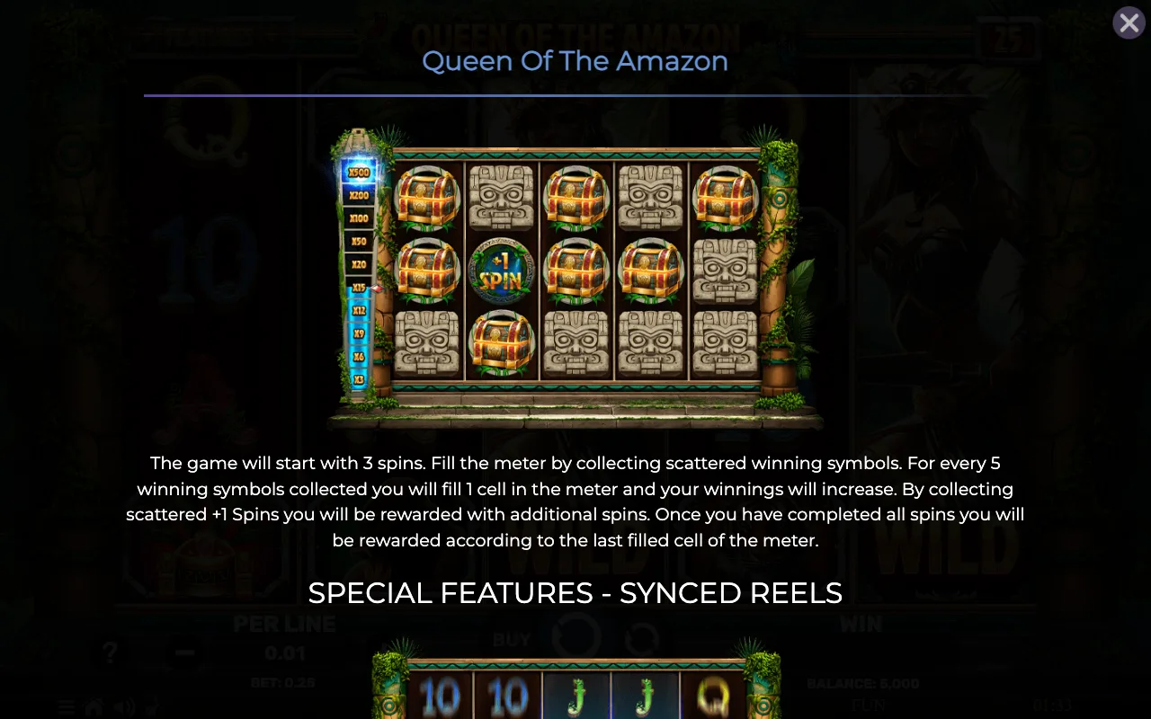 Game rules, page 3 — Queen of The Amazon