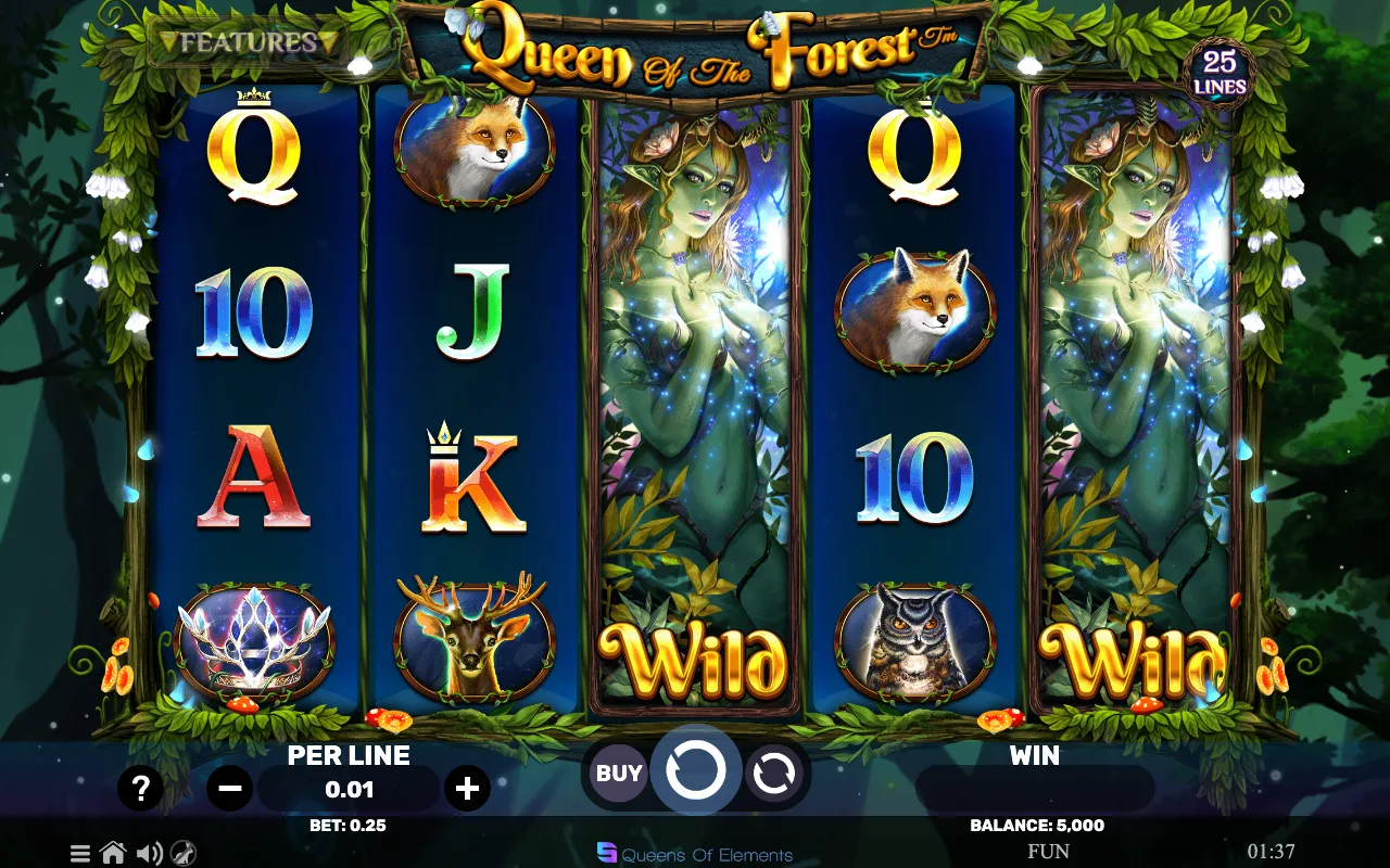 The base game — Queen of The Forest