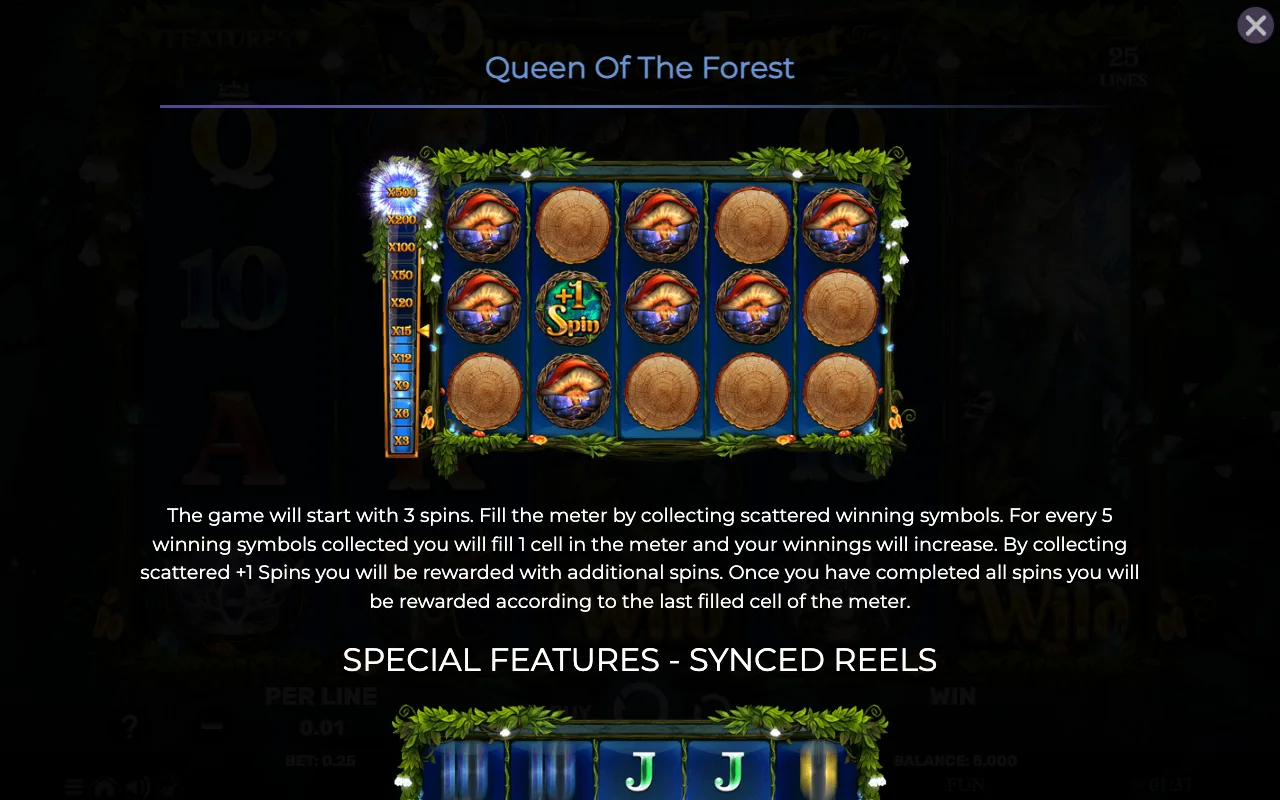 Game rules, page 3 — Queen of The Forest