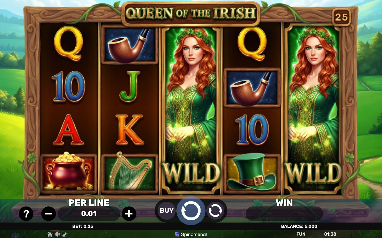 The base game — Queen of The Irish