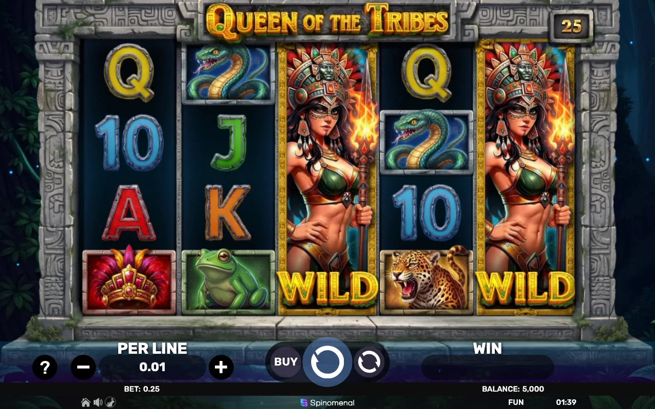 The base game — Queen of The Tribes