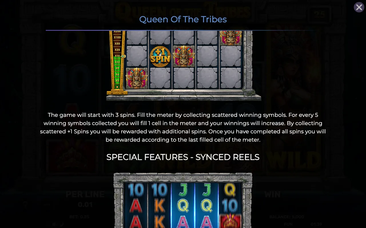 Game rules, page 3 — Queen of The Tribes