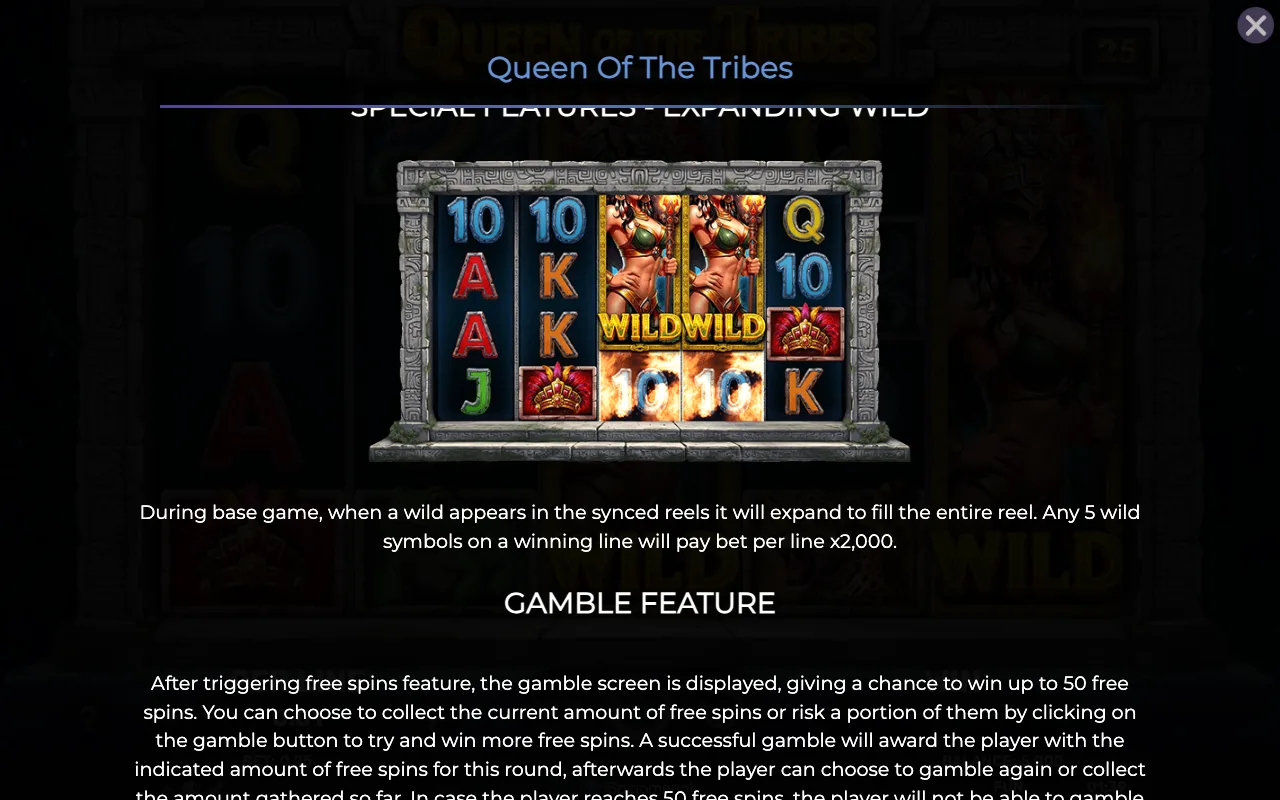 Game rules, page 4 — Queen of The Tribes