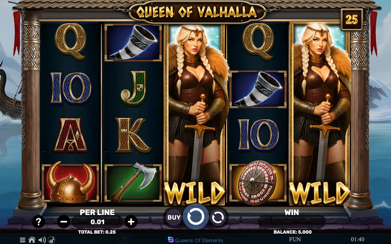 The base game — Queen of Valhalla