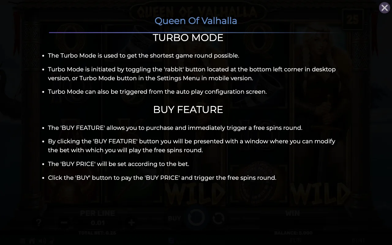 Game rules, page 8 — Queen of Valhalla