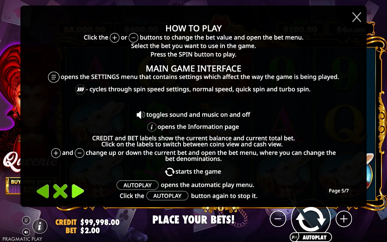 How to play — Queenie