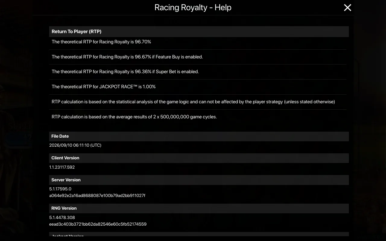 Spielregeln, Seite 2 — Racing Royalty