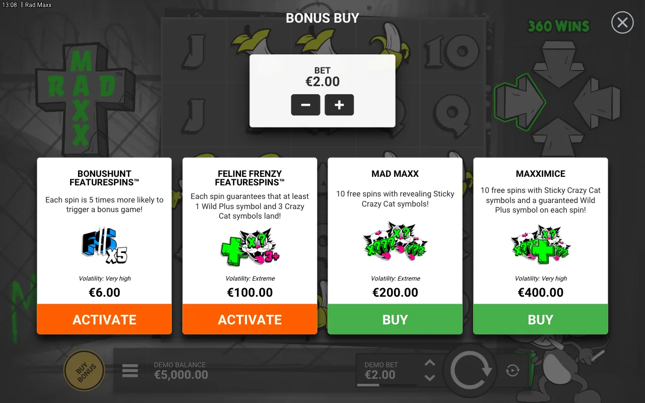 Buying the feature — Rad Maxx