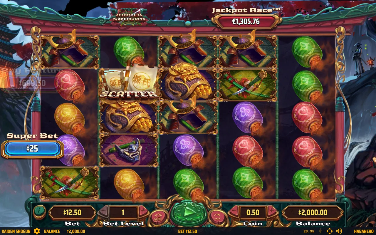 Le jeu de base — Raiden Shogun