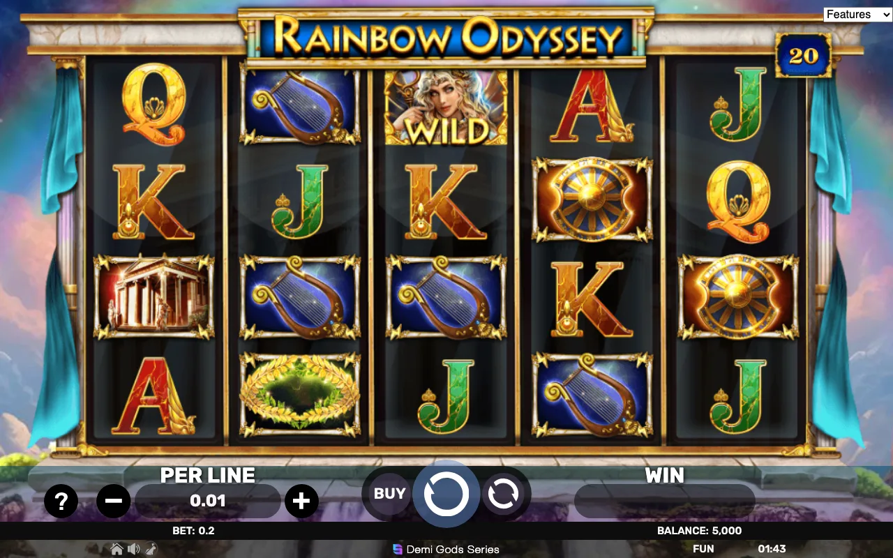 The base game — Rainbow Odyssey