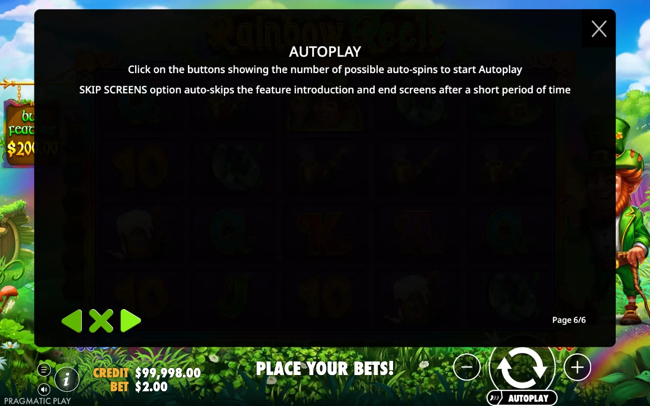 Autoplay — Rainbow Reels