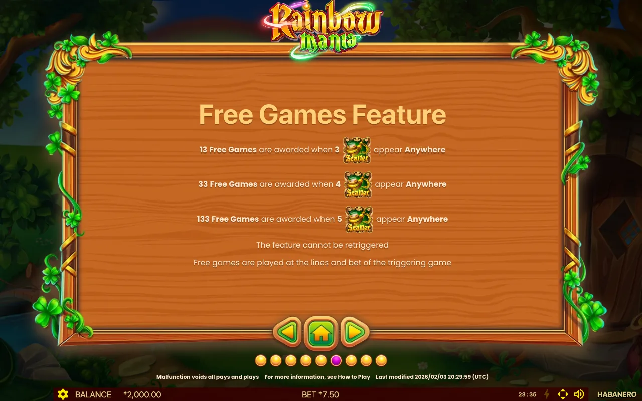 Règles du jeu, page 6 — Rainbowmania
