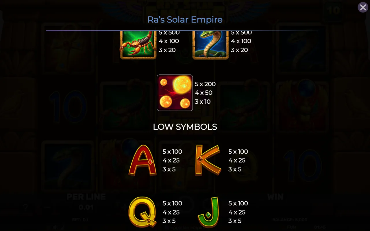 Game rules, page 4 — Ras Solar Empire