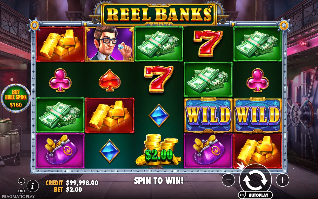 The base game — Reel Banks