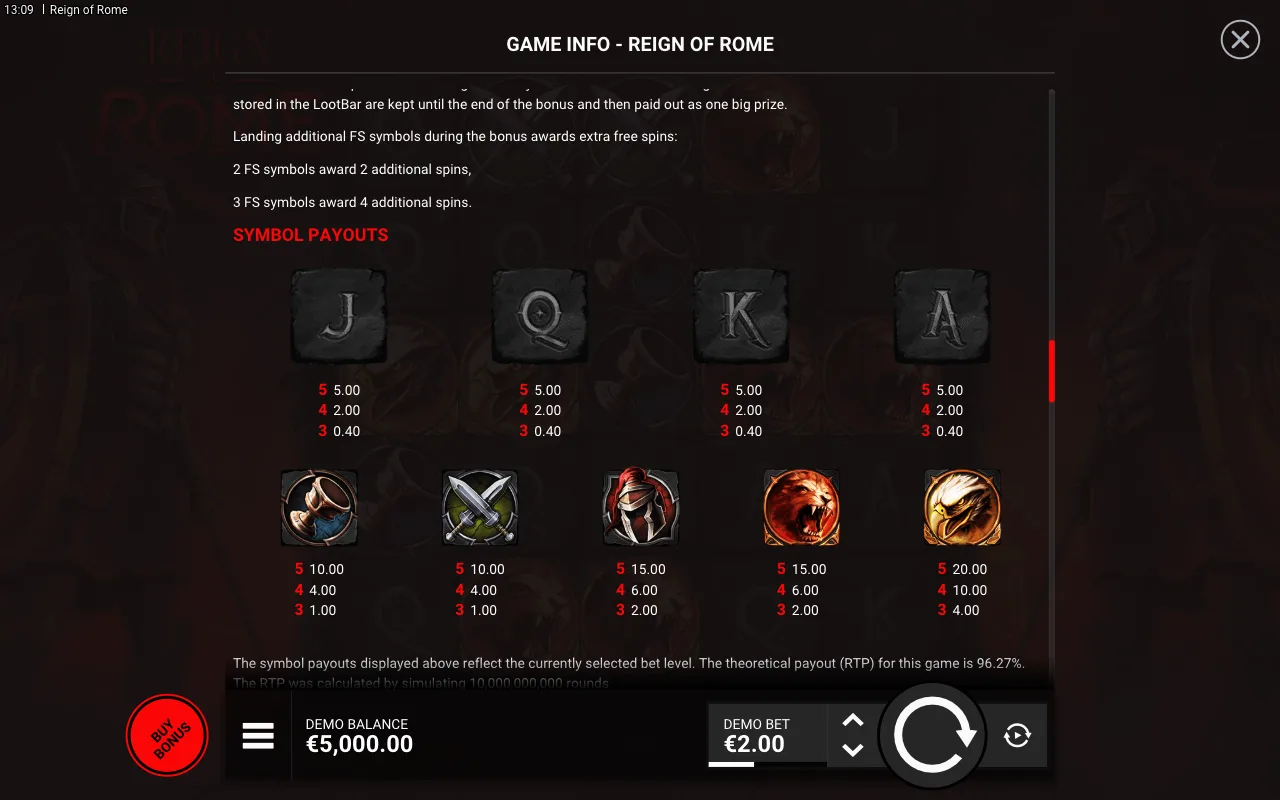 Game rules, page 5 — Reign of Rome