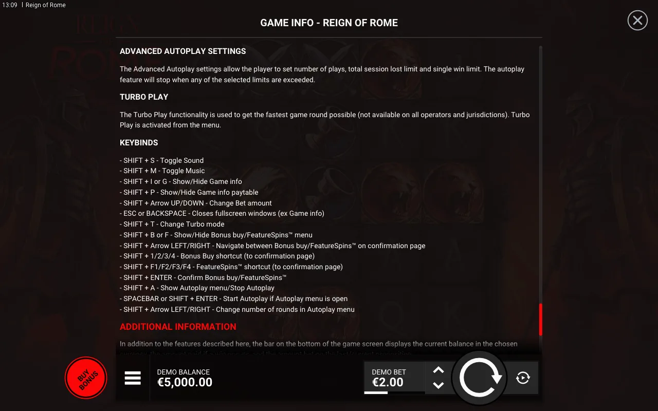 Game rules, page 9 — Reign of Rome