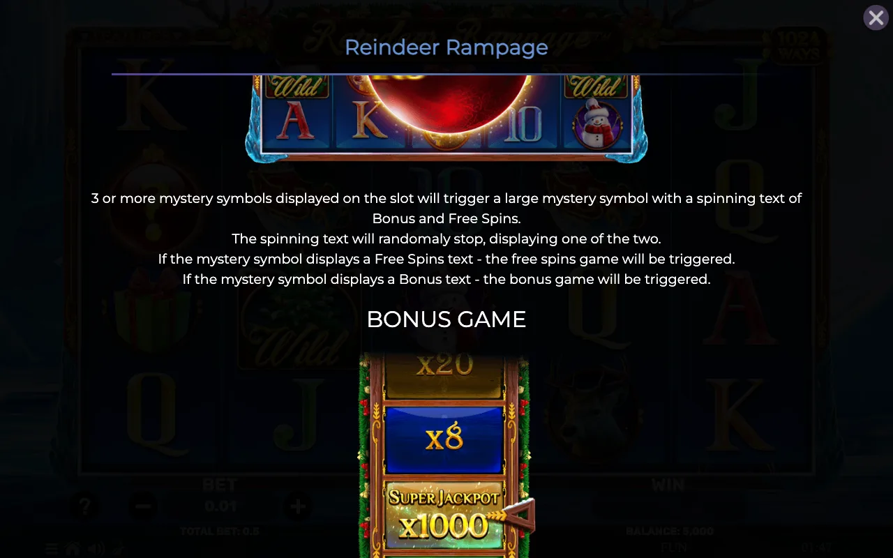 Game rules, page 2 — Reindeerrampage