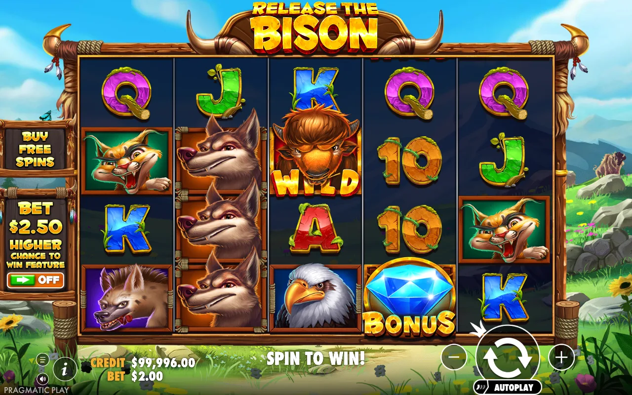 The base game — Release the Bison