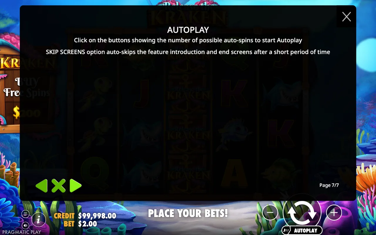 Autoplay — Release the Kraken