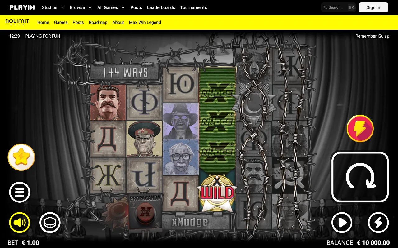 The base game — Remember Gulag