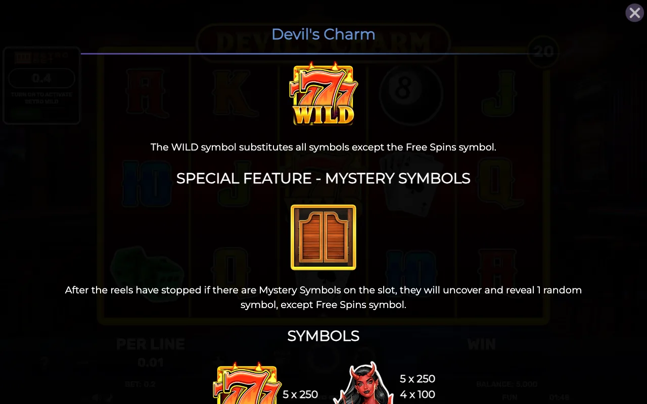 Wild — Retro Devils Charm