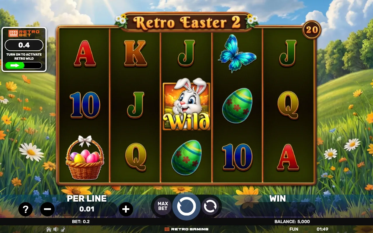 The base game — Retro Easter 2