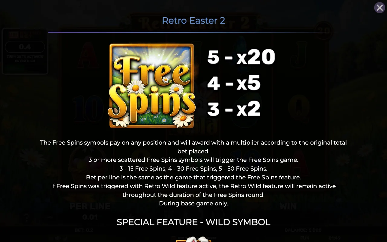 Game rules, page 2 — Retro Easter 2