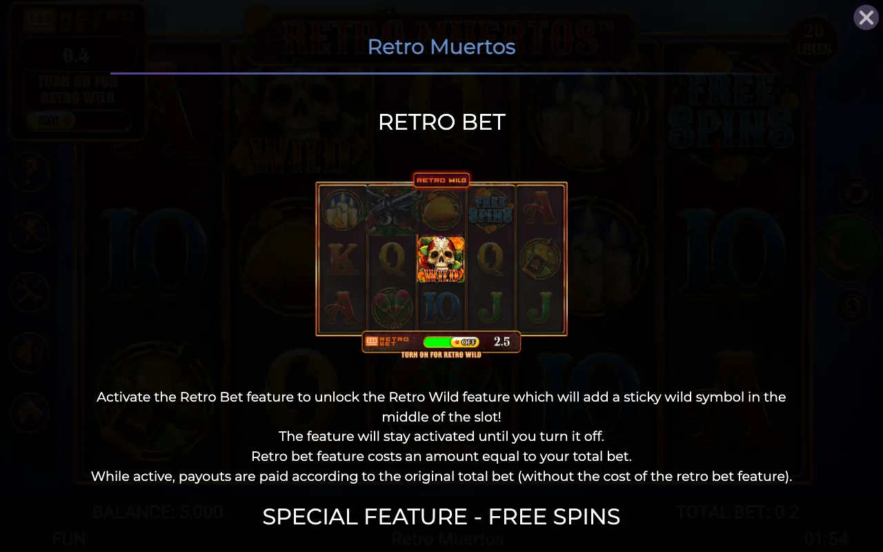 Game rules, page 1 — Retro Muertos