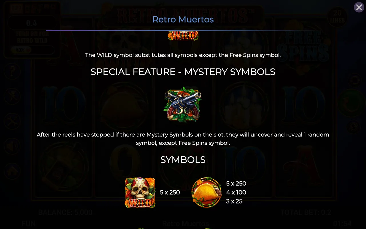 Game rules, page 3 — Retro Muertos