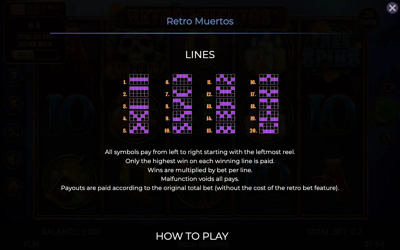 Lines — Retro Muertos