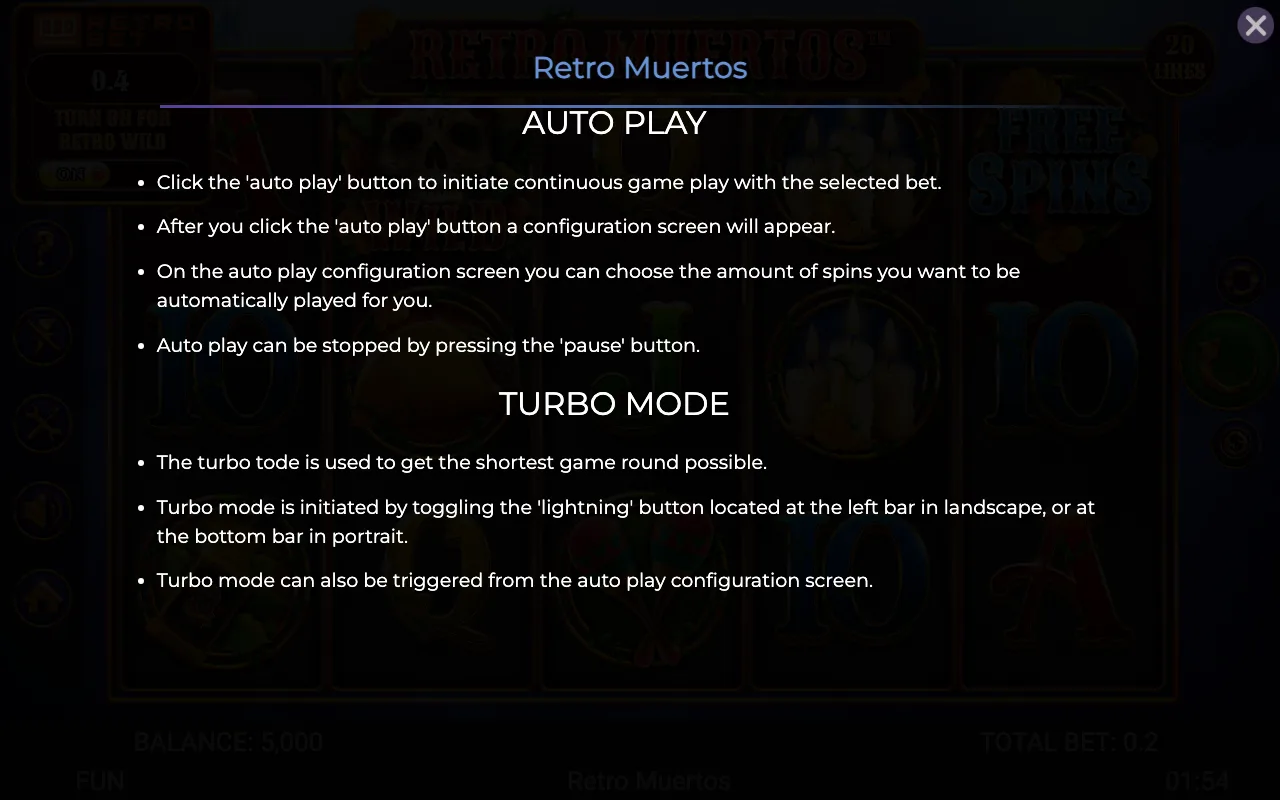 Game rules, page 7 — Retro Muertos