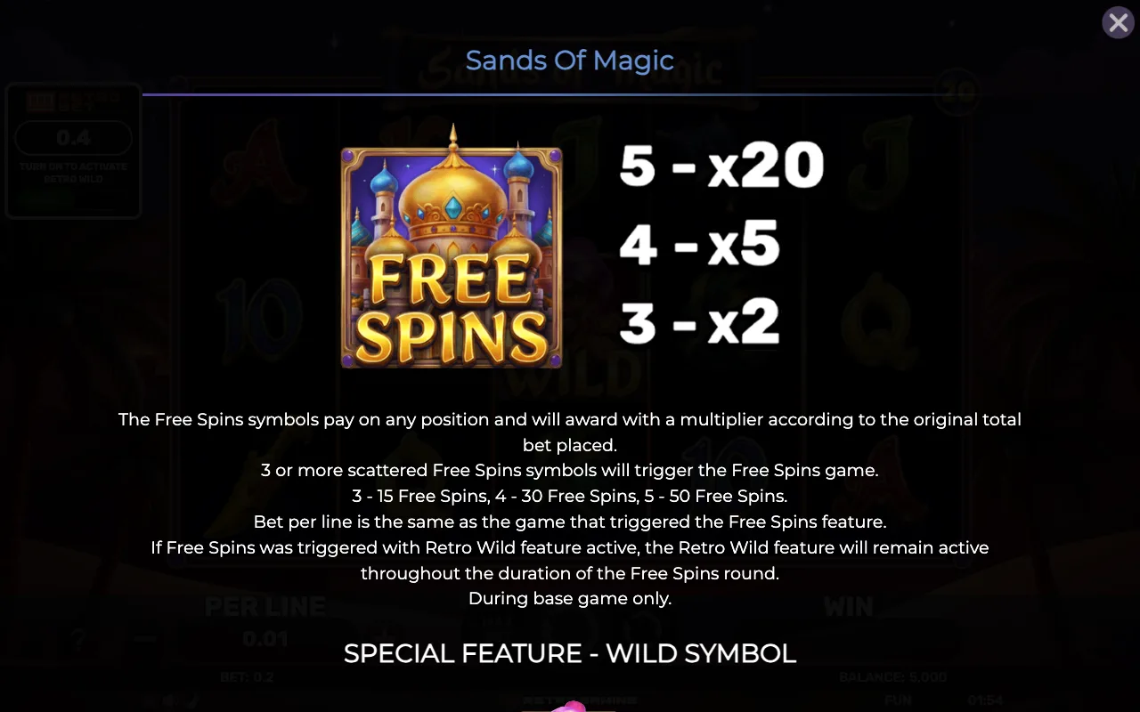Game rules, page 2 — Retro Sands of Magic