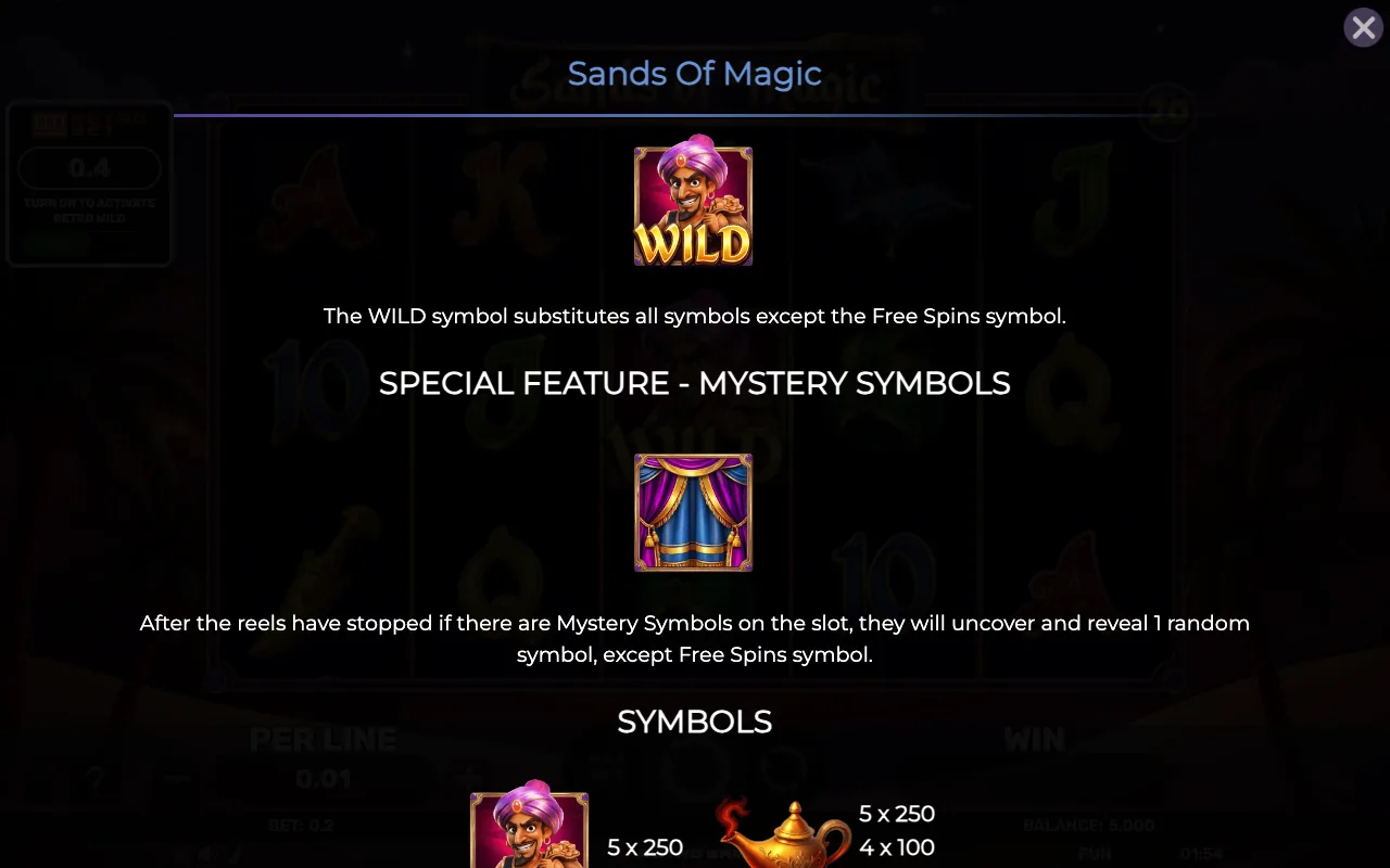 Wild — Retro Sands of Magic