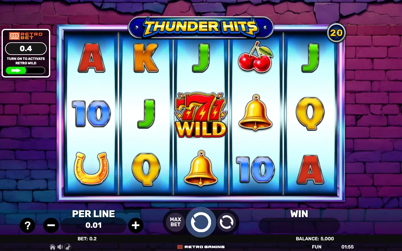 The base game — Retro Thunder Hits