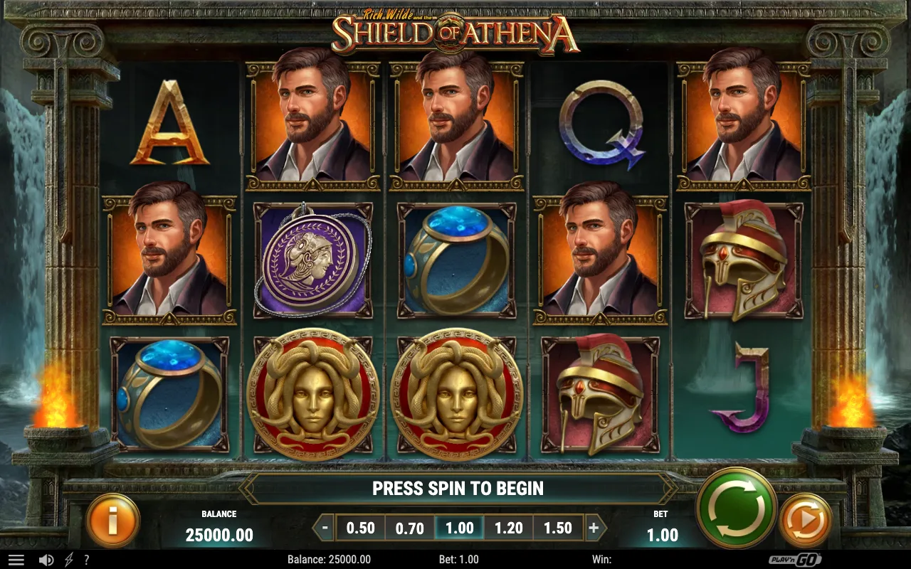 The base game — Rich Wilde and the Shield of Athena