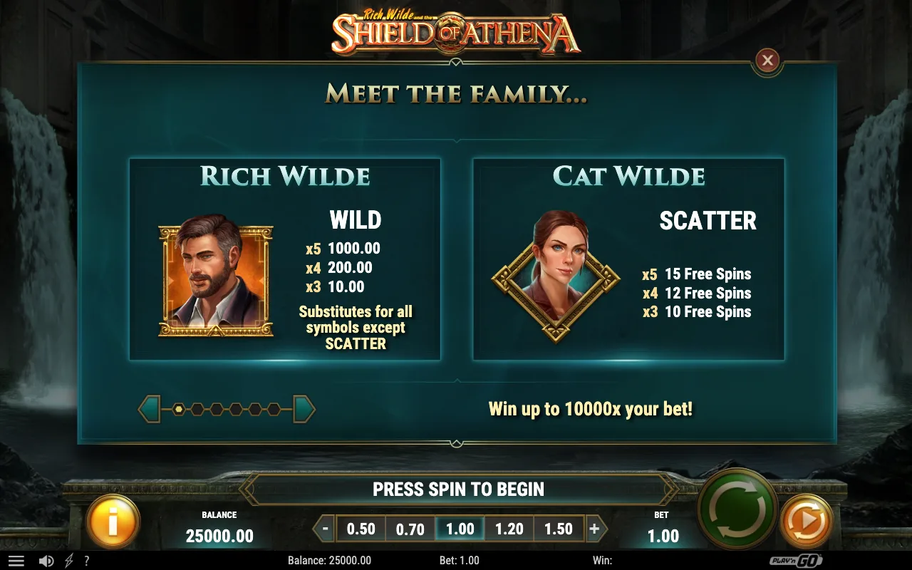 Game rules, page 3 — Rich Wilde and the Shield of Athena