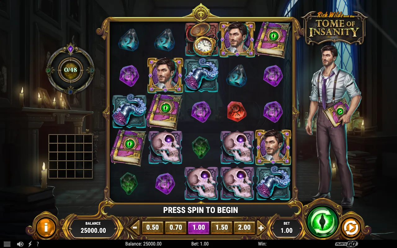 The base game — Rich Wilde and the Tome of Insanity