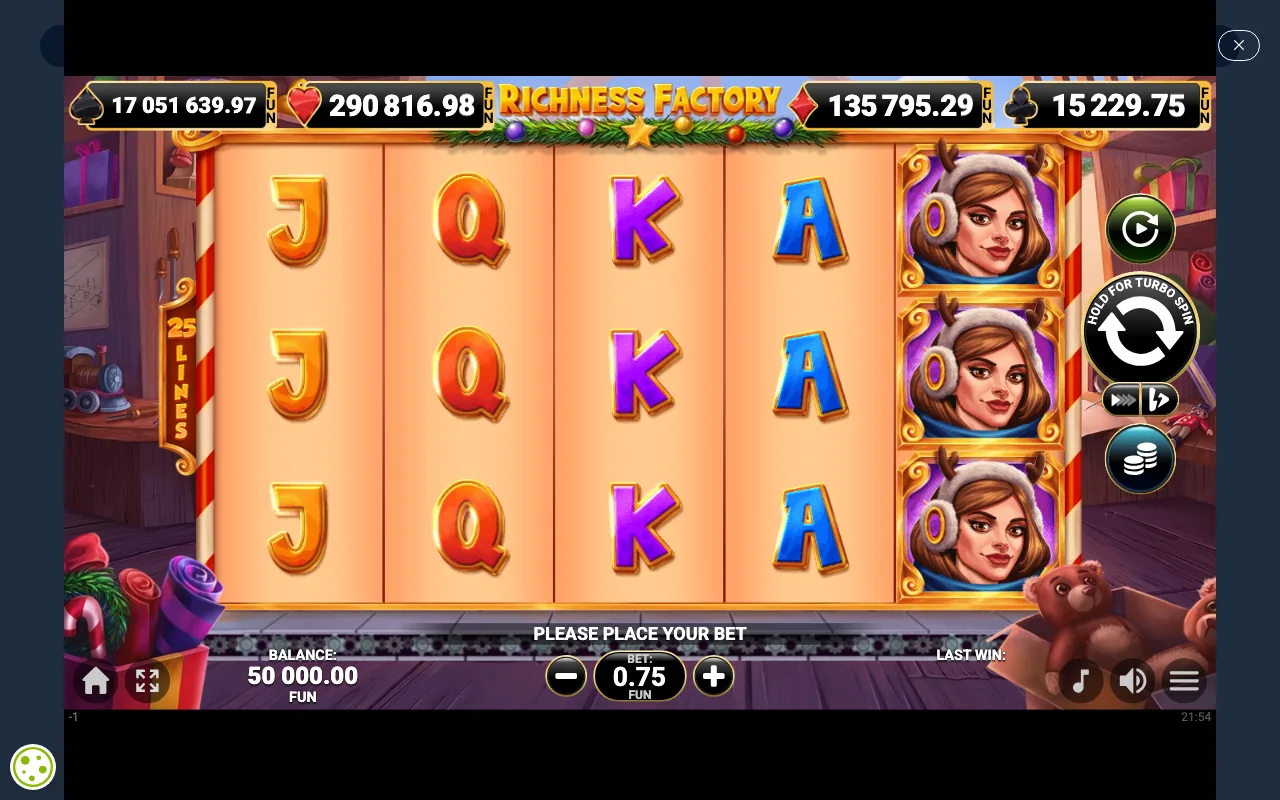The base game — Richness Factory