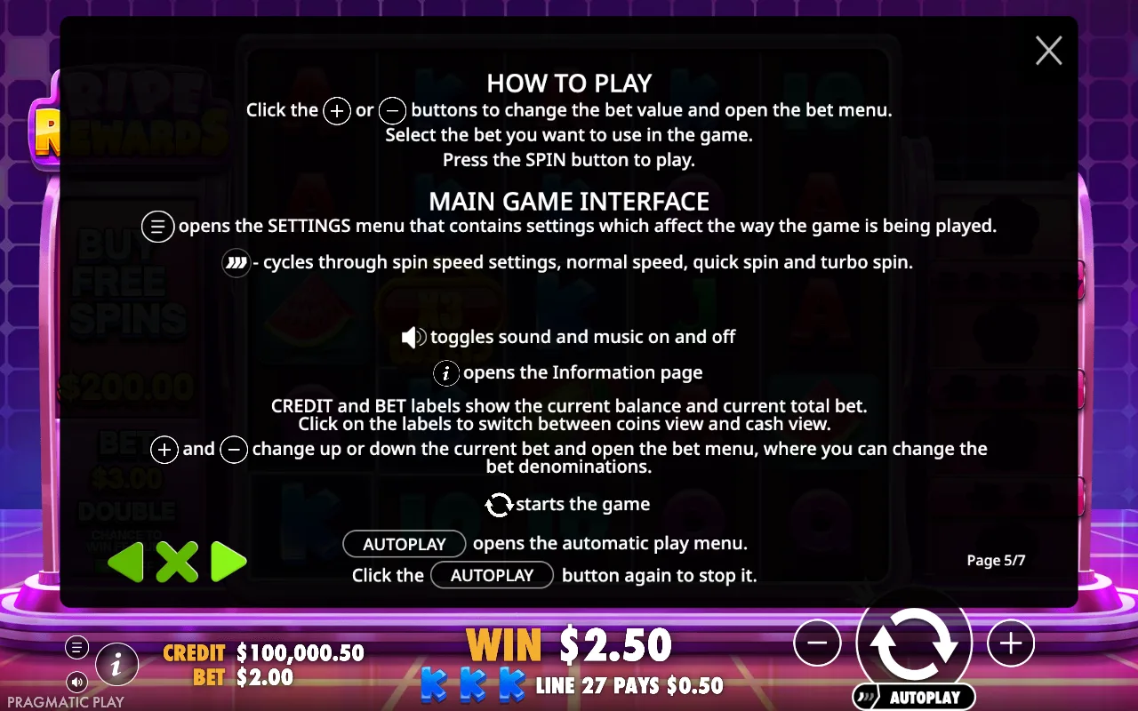 How to play — Ripe Rewards