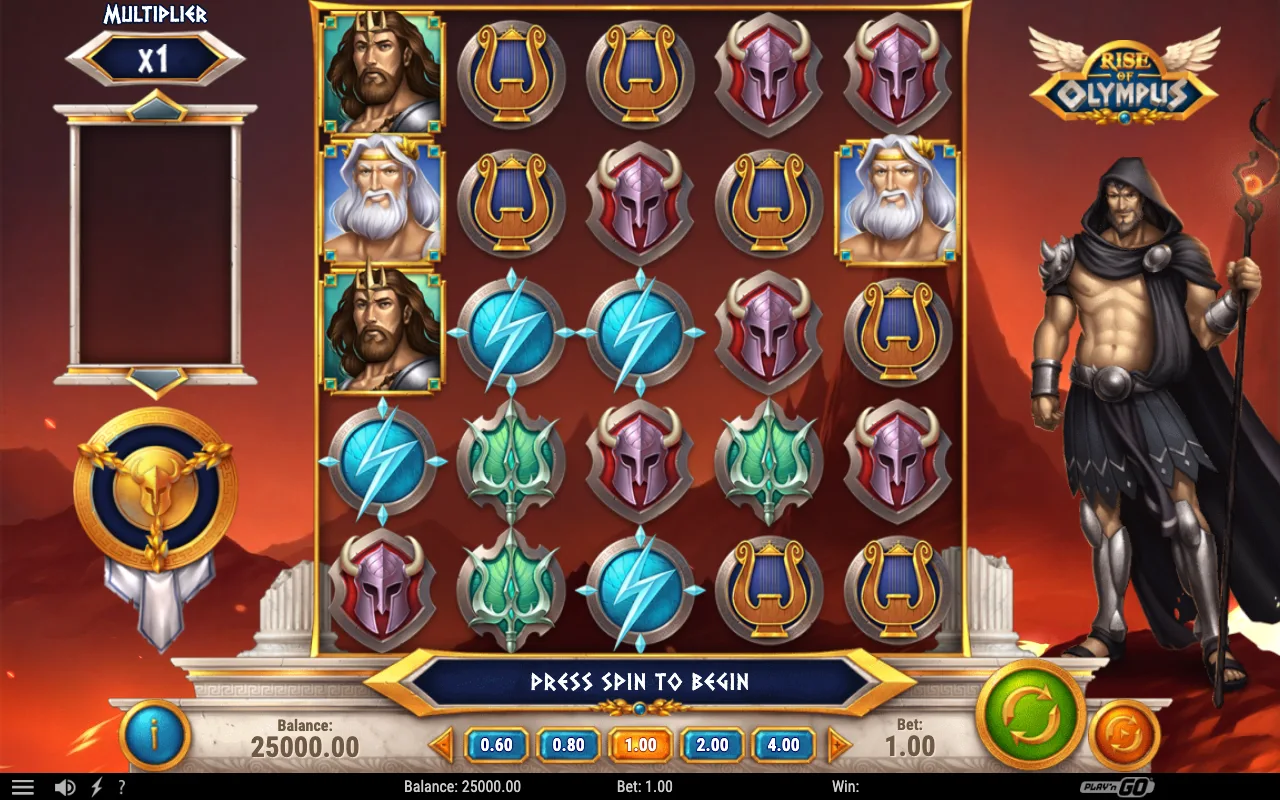 The base game — Rise of Olympus