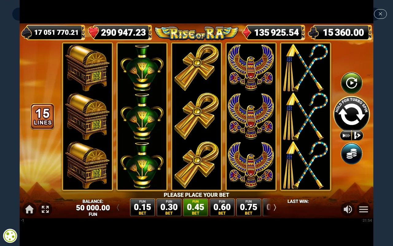 The base game — Rise of Ra